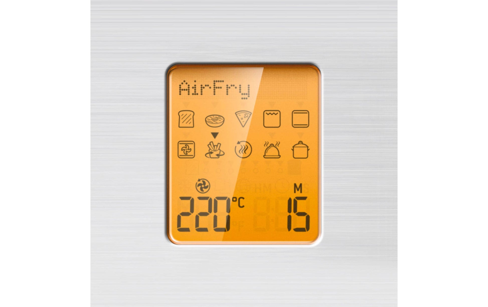 Backofen Smart Oven Air Fry 22 l, Silber - MEGART