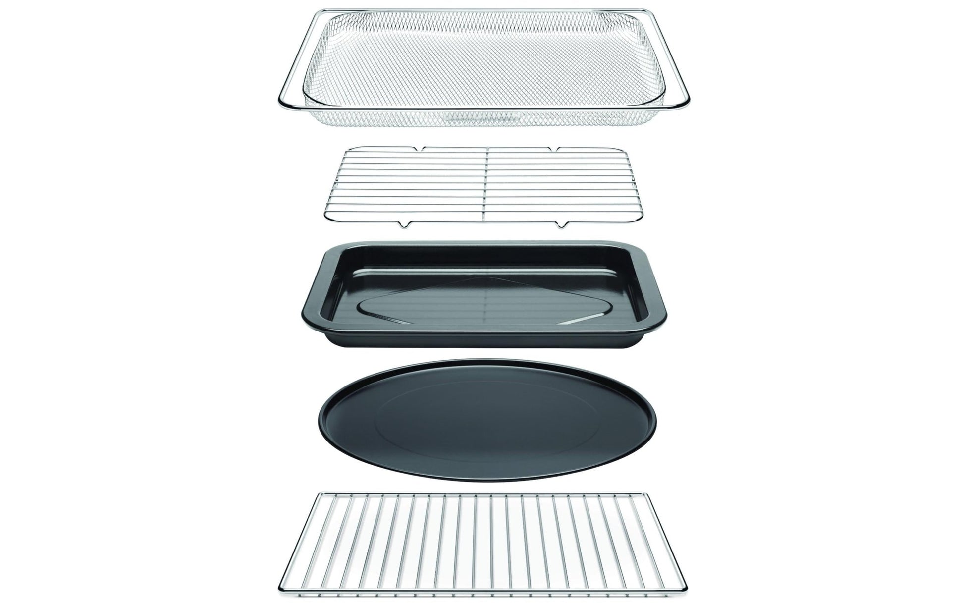 Backofen Smart Oven Air Fry 22 l, Silber - MEGART