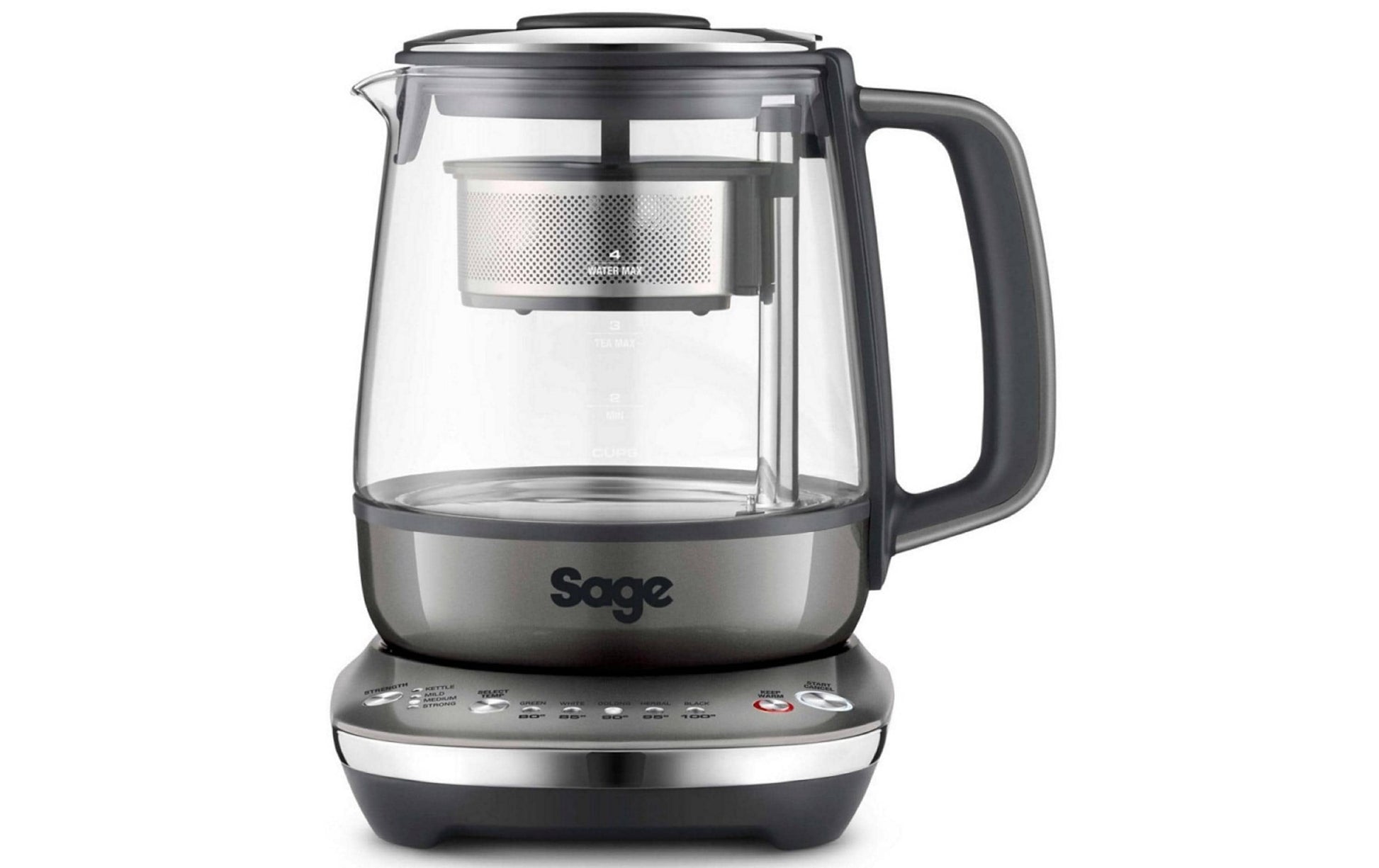 Wasserkocher Tea Maker Compact 1 l, Grau - MEGART