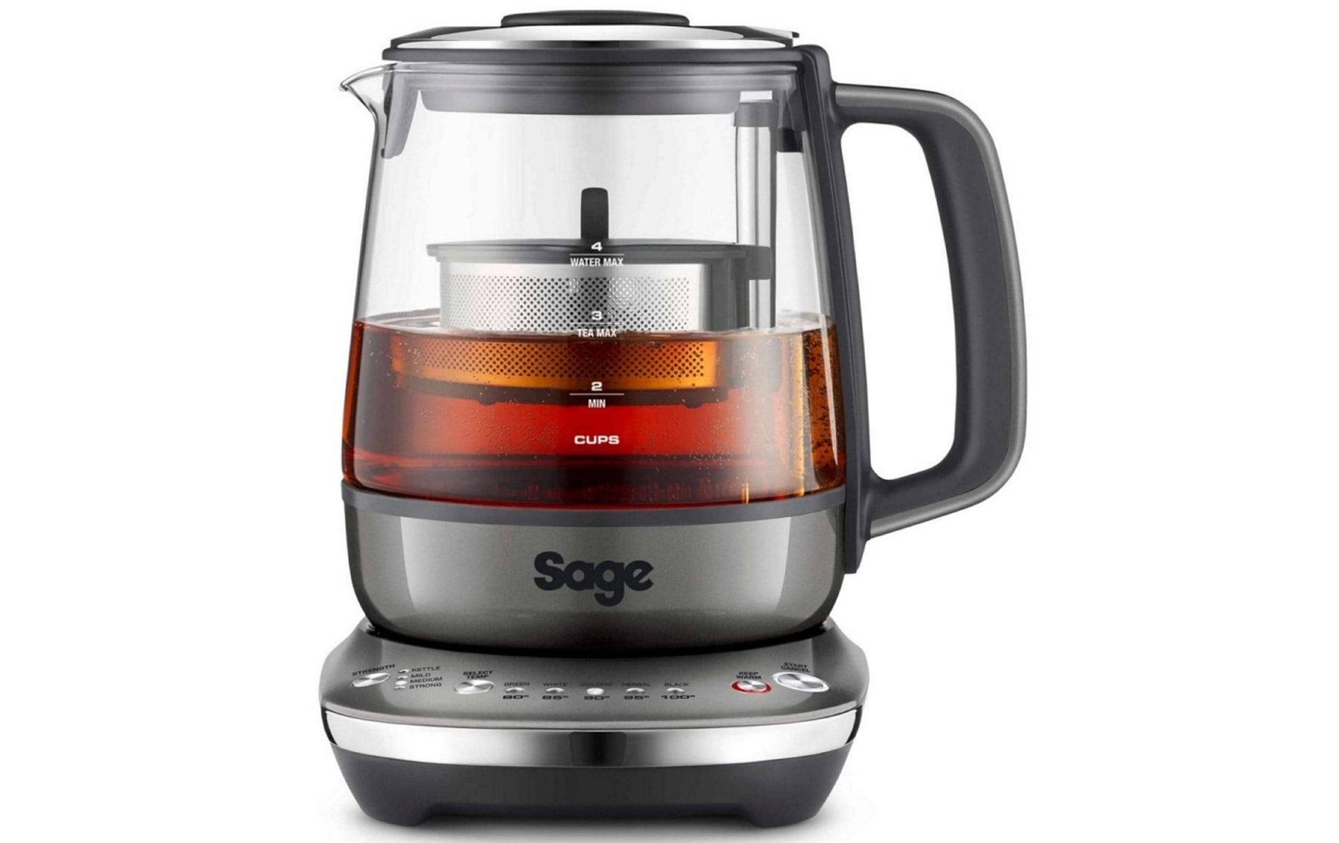 Wasserkocher Tea Maker Compact 1 l, Grau - MEGART