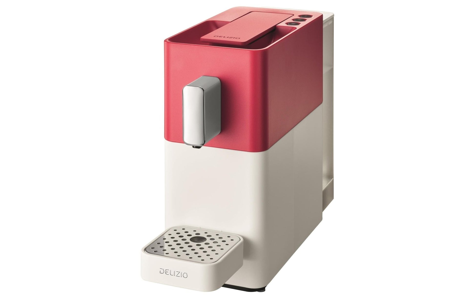 Kapselmaschine Carina Heart Rot/Weiss - MEGART