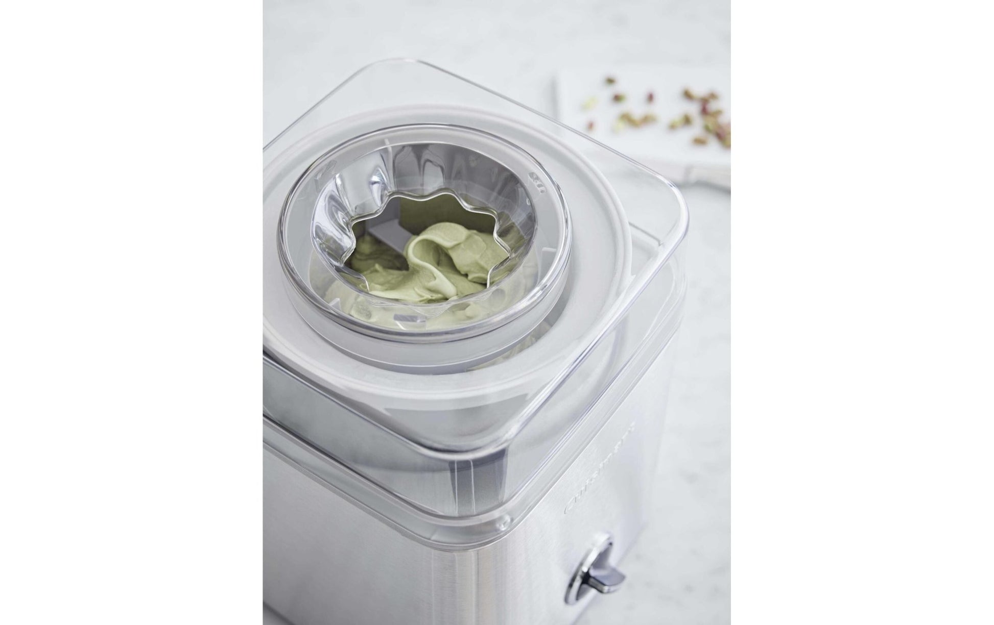 Glacemaschine ICE30BCE 1.6 l, Silber - MEGART