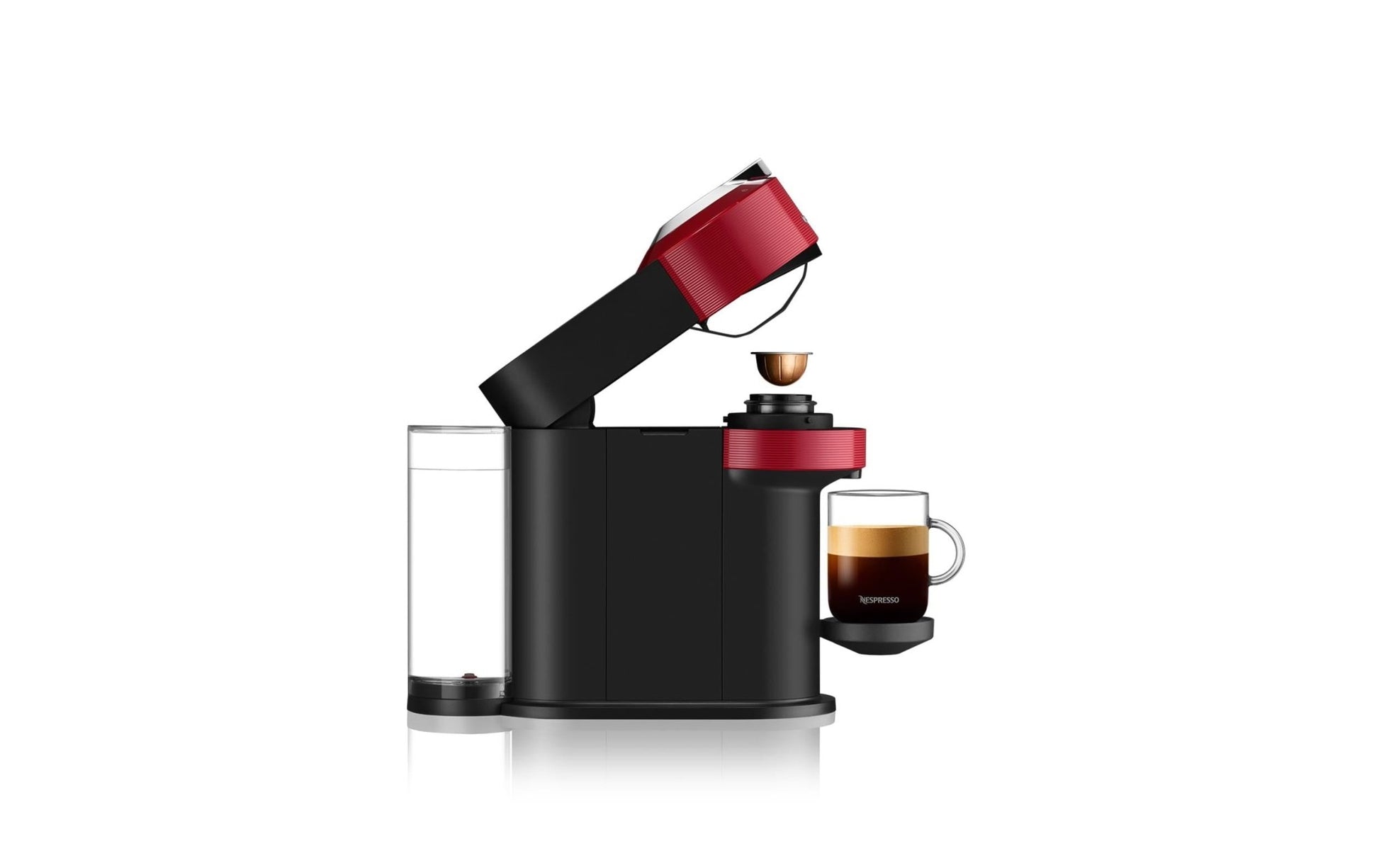 Kaffeemaschine Nespresso Vertuo Next XN9105 Rot - MEGART