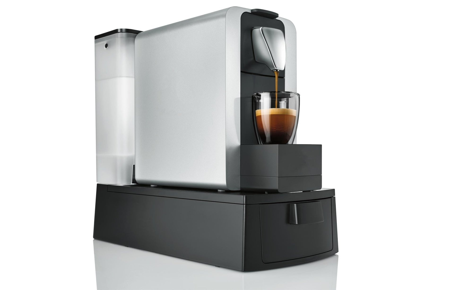 Kapselmaschine Compact Pro XL Schwarz/Silber - MEGART