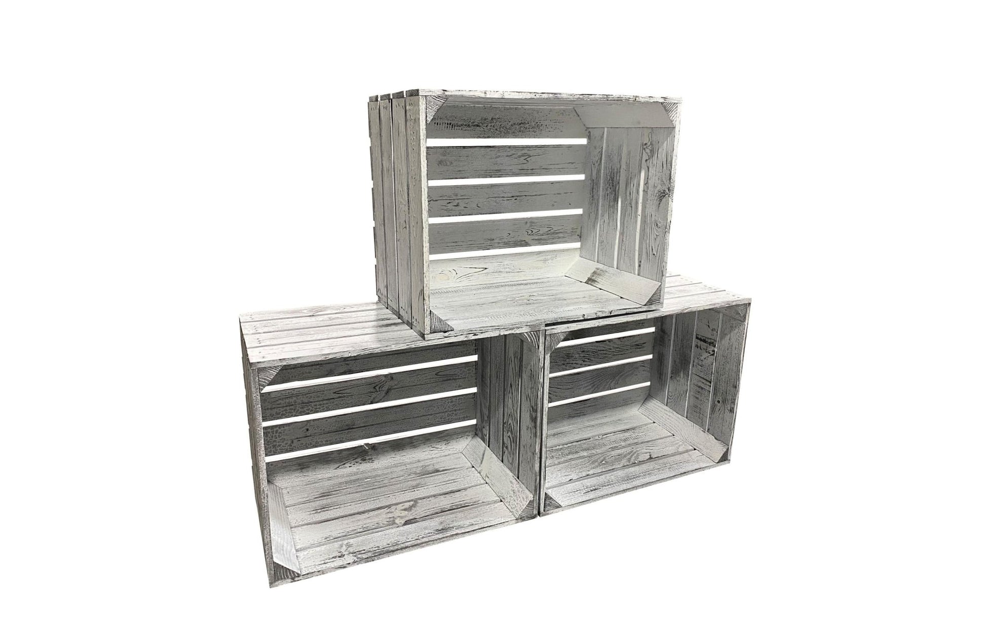 Holzharasse Vintage Shabby Weiss 40 x 50 cm - MEGART