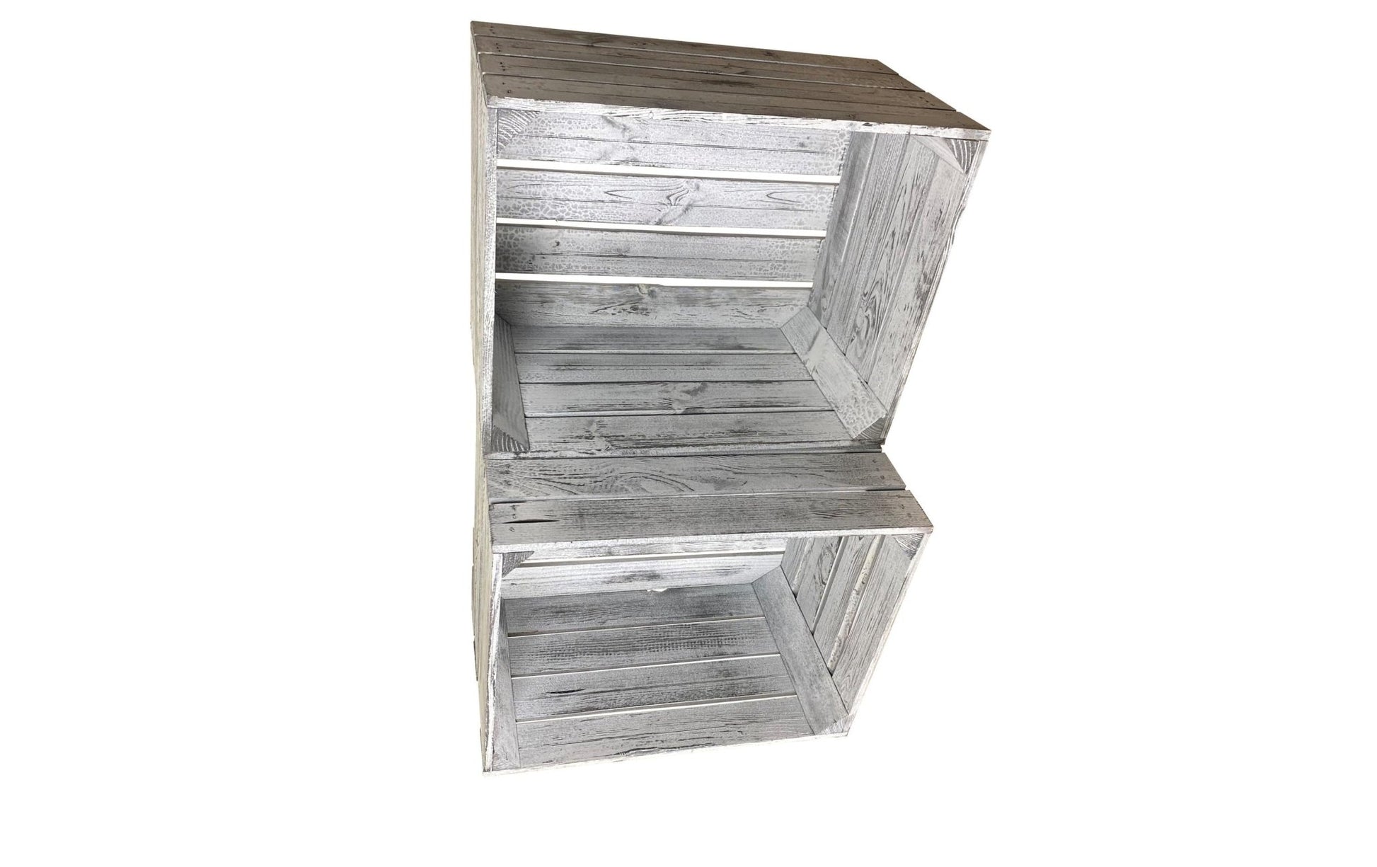 Holzharasse Vintage Shabby Weiss 40 x 50 cm - MEGART