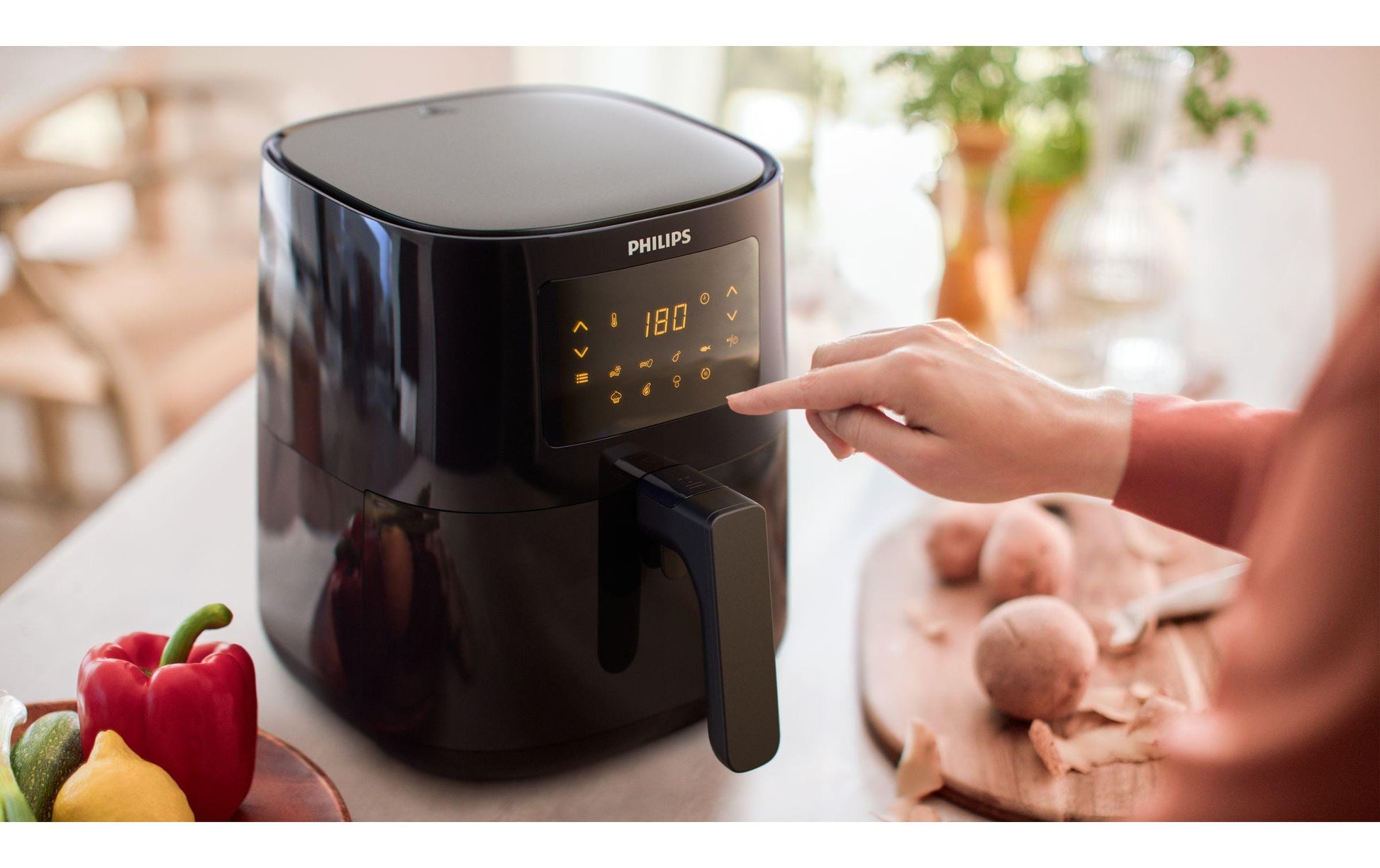 Heissluft - Fritteuse Essential Airfryer HD9252/91 0.8 kg - MEGART