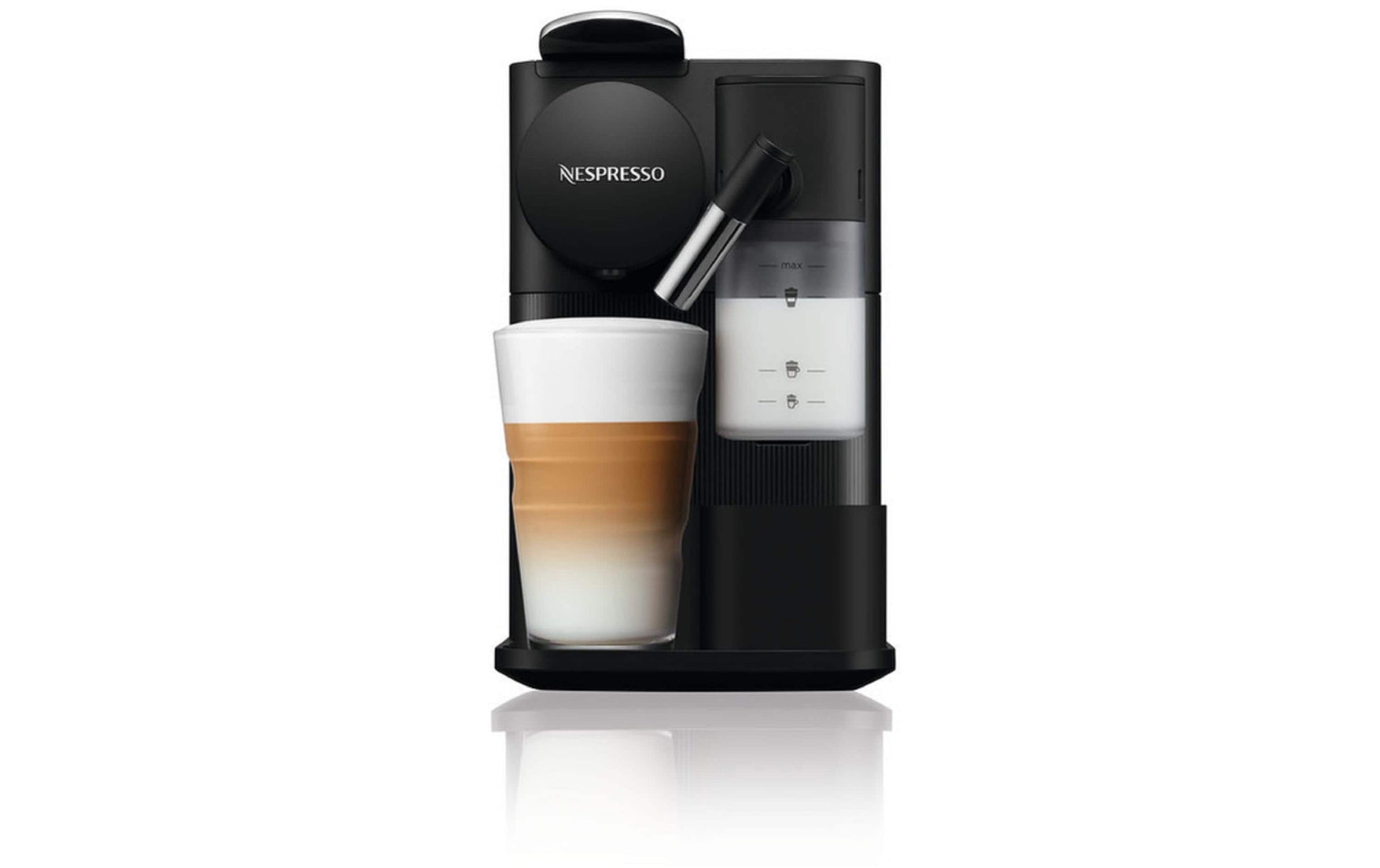 Kaffeemaschine Nespresso New Lattissima One EN510.B Schwarz - MEGART