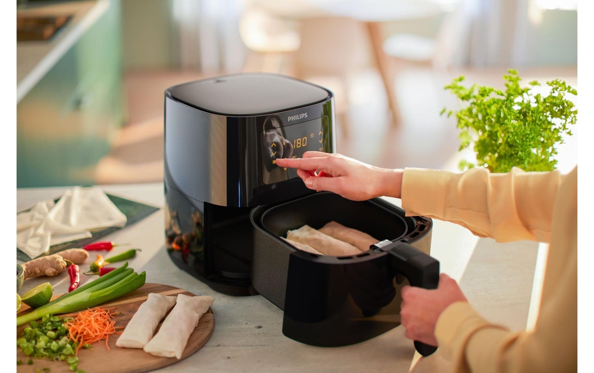 Heissluft - Fritteuse Essential Airfryer HD9252/91 0.8 kg - MEGART