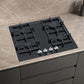 iQ700, Gaskochfeld, 60 cm, Glaskeramik, Schwarz ER6A6PB70D - MEGART