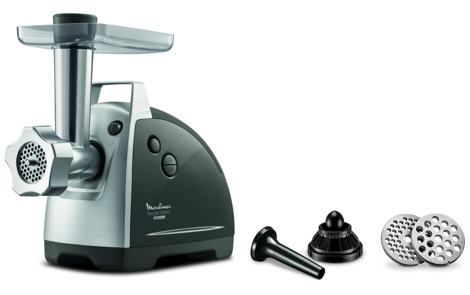 Fleischwolf HV8 Pro 4 in 1 Grau/Silber - MEGART