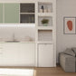 Candy CNLQ2S58EW Kühlschrank freistehend, 129 l, Klasse E - MEGART