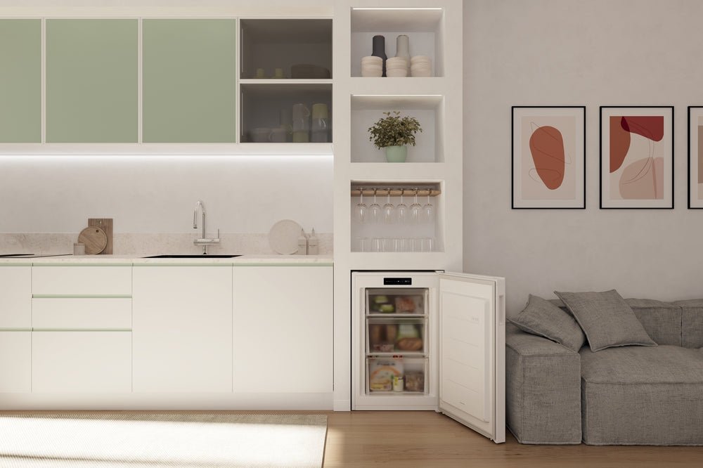 Candy CNUQ4L58DW Gefrierschrank freistehend, 90 l, Klasse D - MEGART