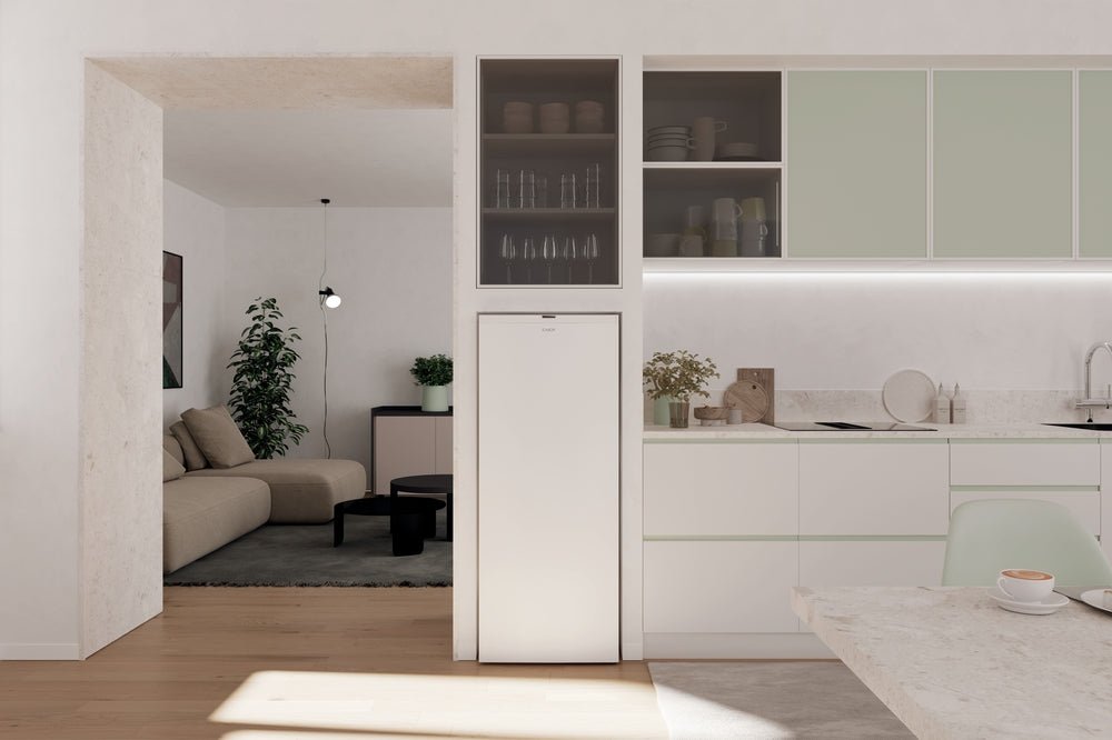 Candy CNUQ4L513DW Gefrierschrank freistehend, 169 l, Klasse D - MEGART