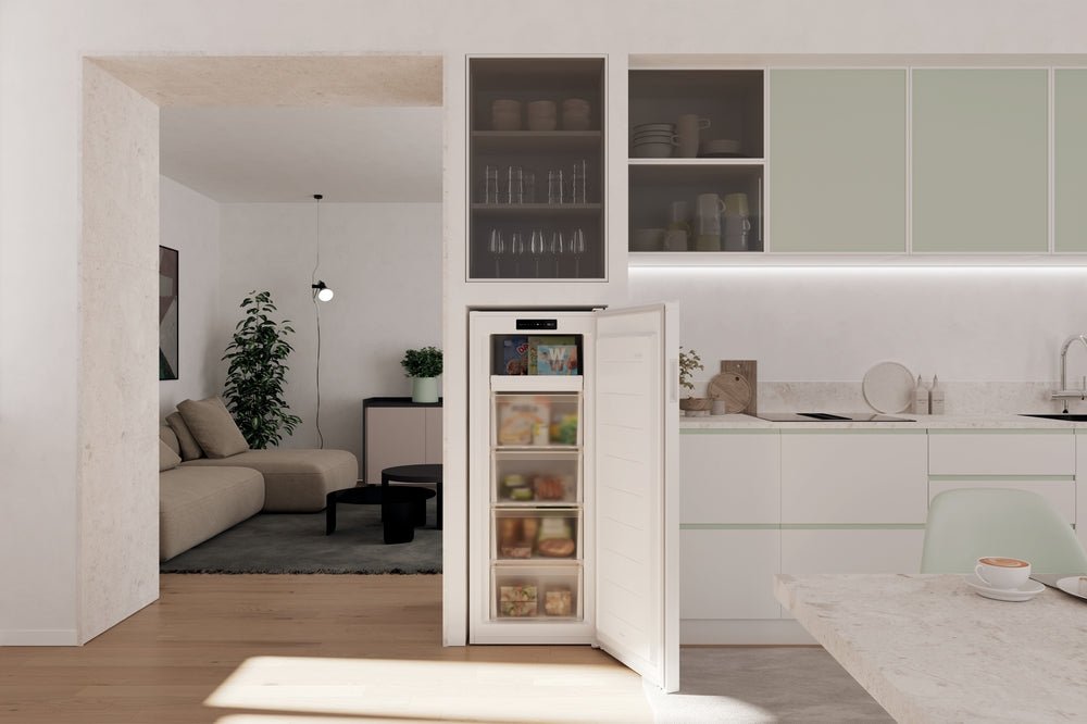 Candy CNUQ4L513DW Gefrierschrank freistehend, 169 l, Klasse D - MEGART