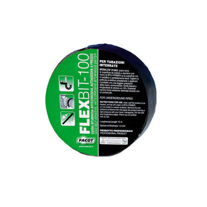 Band Autoadesivo Elastomero-bitume Flexbit-hd H. 100 mm x 10 m FACOT