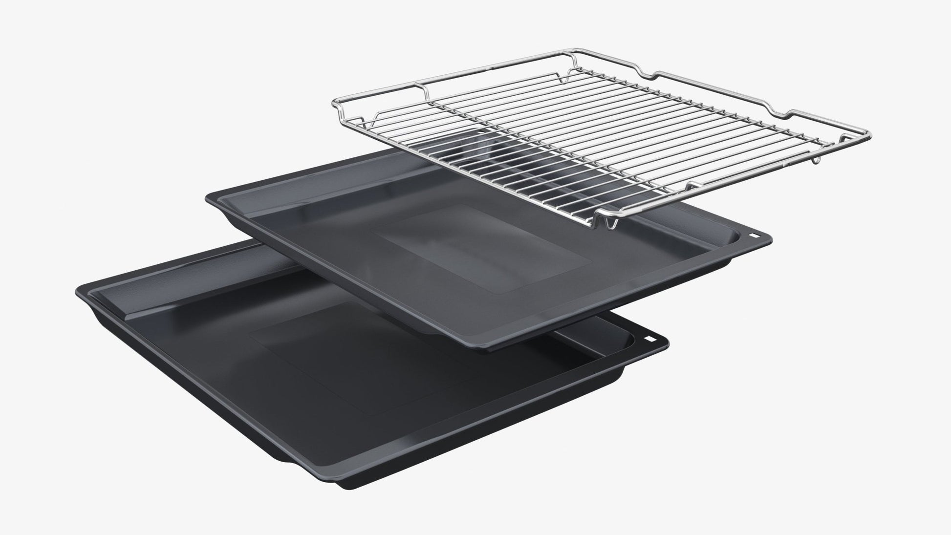 Serie 8, Einbau - Backofen mit Mikrowellenfunktion, 60 x 60 cm, Schwarz HMG778NB1 - MEGART