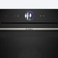Serie 8, Einbaubackofen, 60 x 60 cm, Schwarz HBG7764B1C - MEGART