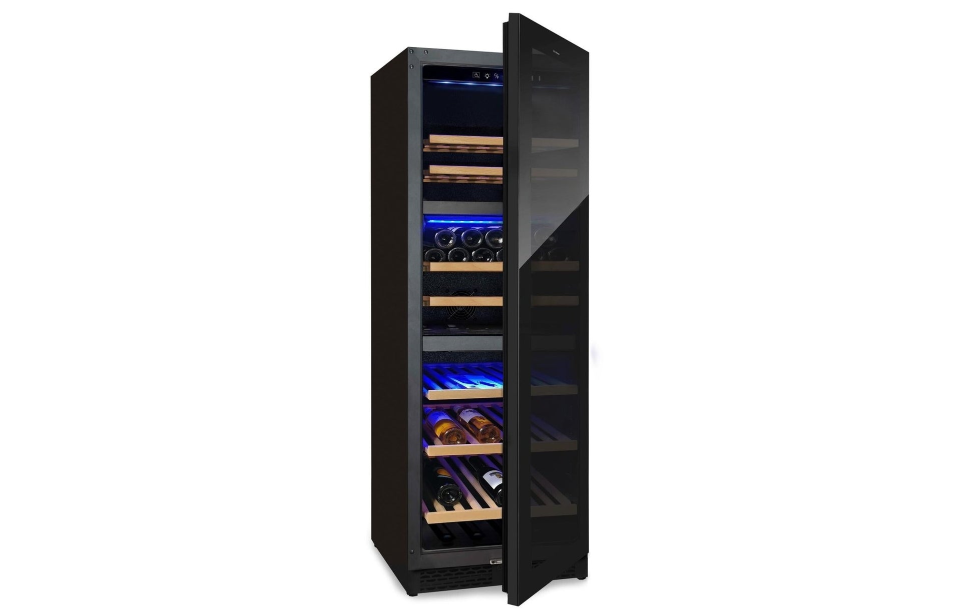 Weinklimaschrank 7745.6845 Schwarz, Rechts - MEGART