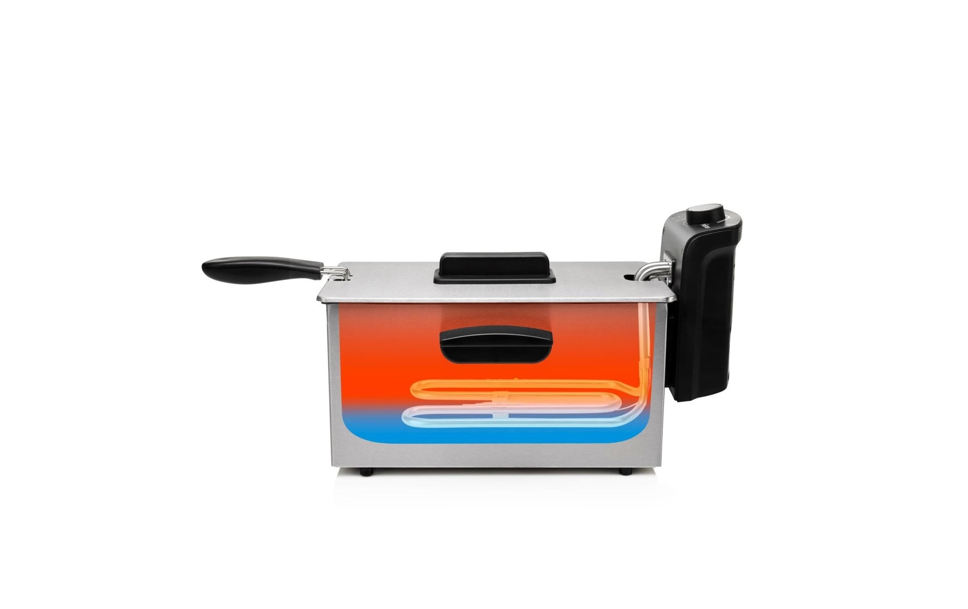Fritteuse FR - 6946 0.6 kg, Silber - MEGART