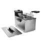 Fritteuse FR - 6946 0.6 kg, Silber - MEGART