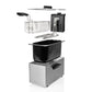 Fritteuse FR - 6946 0.6 kg, Silber - MEGART