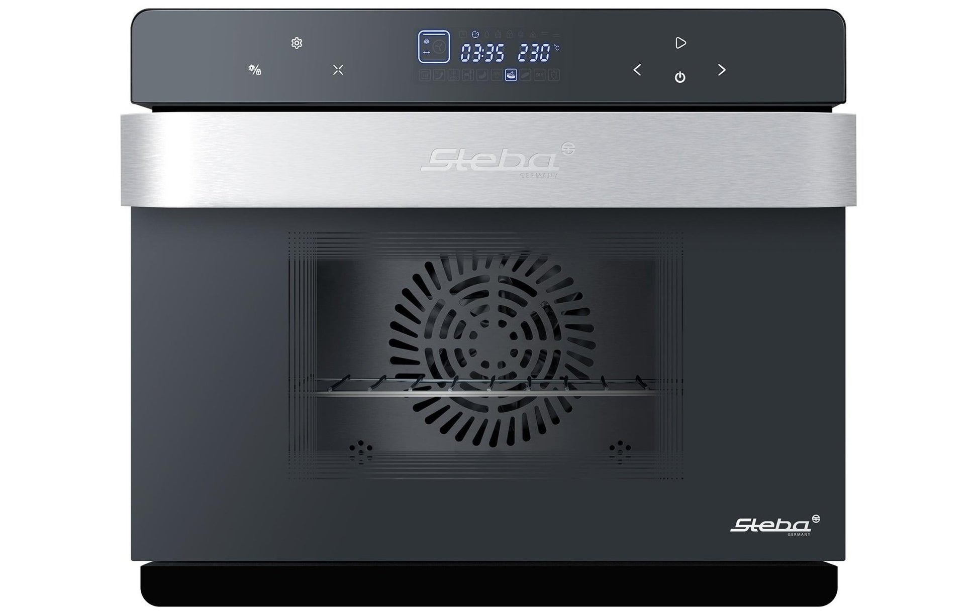Backofen DG 30 27 l, Schwarz - MEGART
