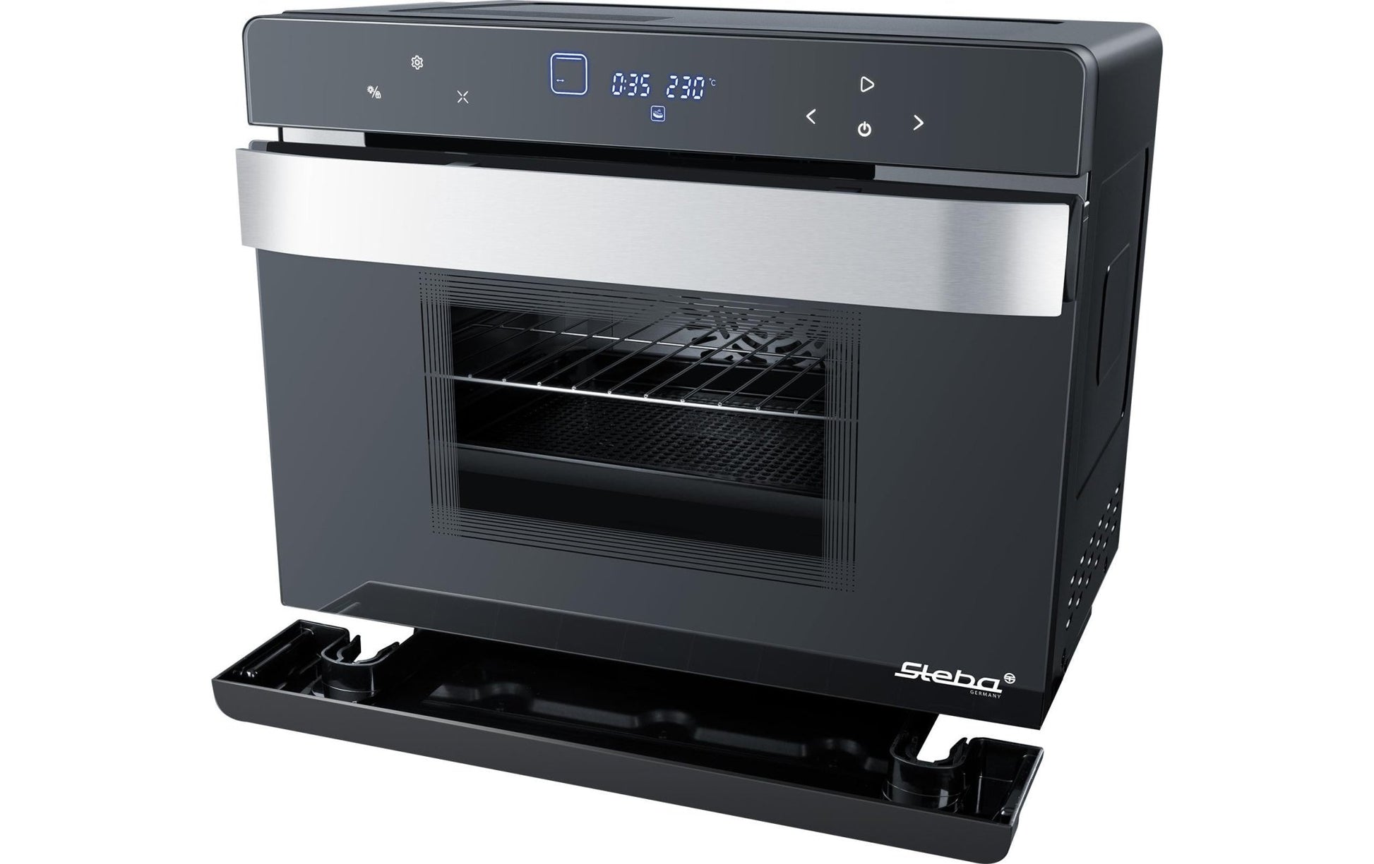 Backofen DG 30 27 l, Schwarz - MEGART