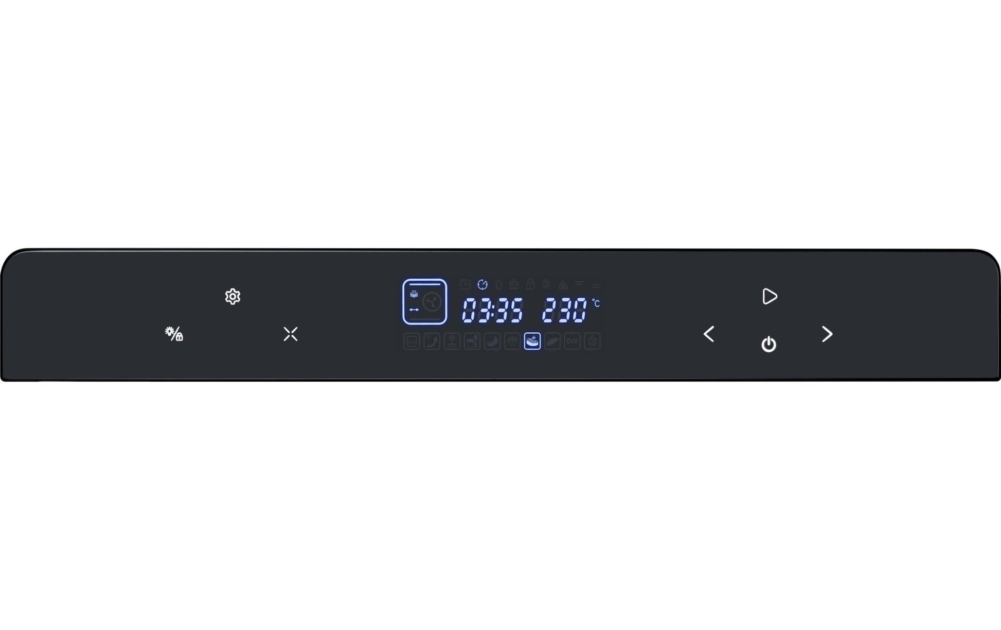 Backofen DG 30 27 l, Schwarz - MEGART