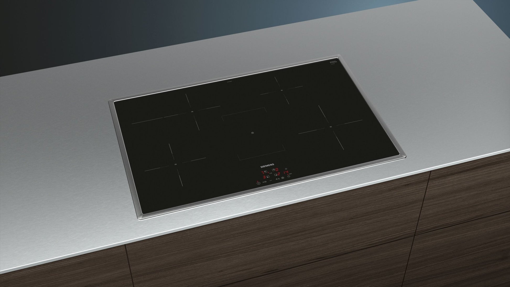 iQ300, Induktionskochfeld, 80 cm, Schwarz, Mit Rahmen aufliegend EH845BFB5E - MEGART