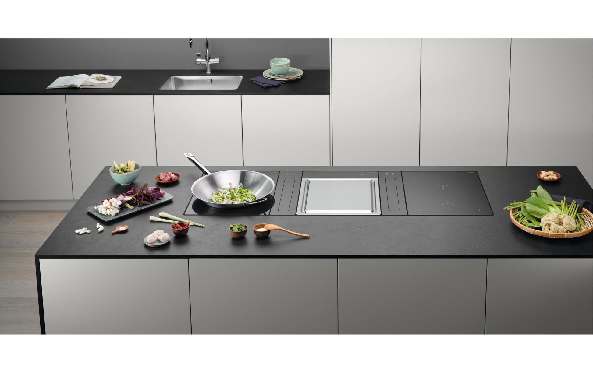 Induktionskochfeld WOK38TSILO für Wok Pfannen - MEGART