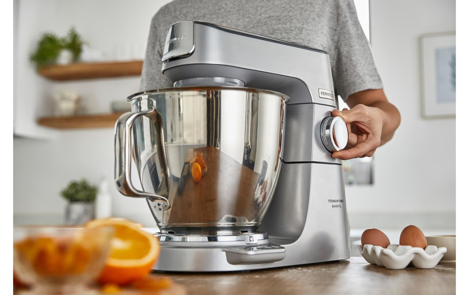 Küchenmaschine Chef Baker KVC85.004SI Silber - MEGART