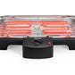 Tischgrill BQ - 2813 Schwarz - MEGART
