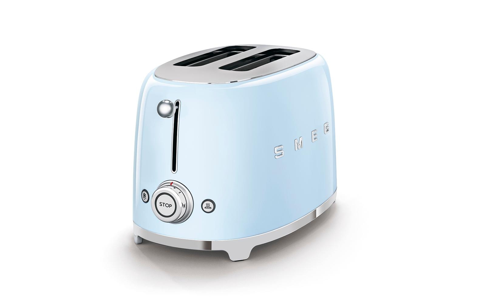 Toaster 50'S RETRO STYLE TSF01PBEU Hellblau - MEGART