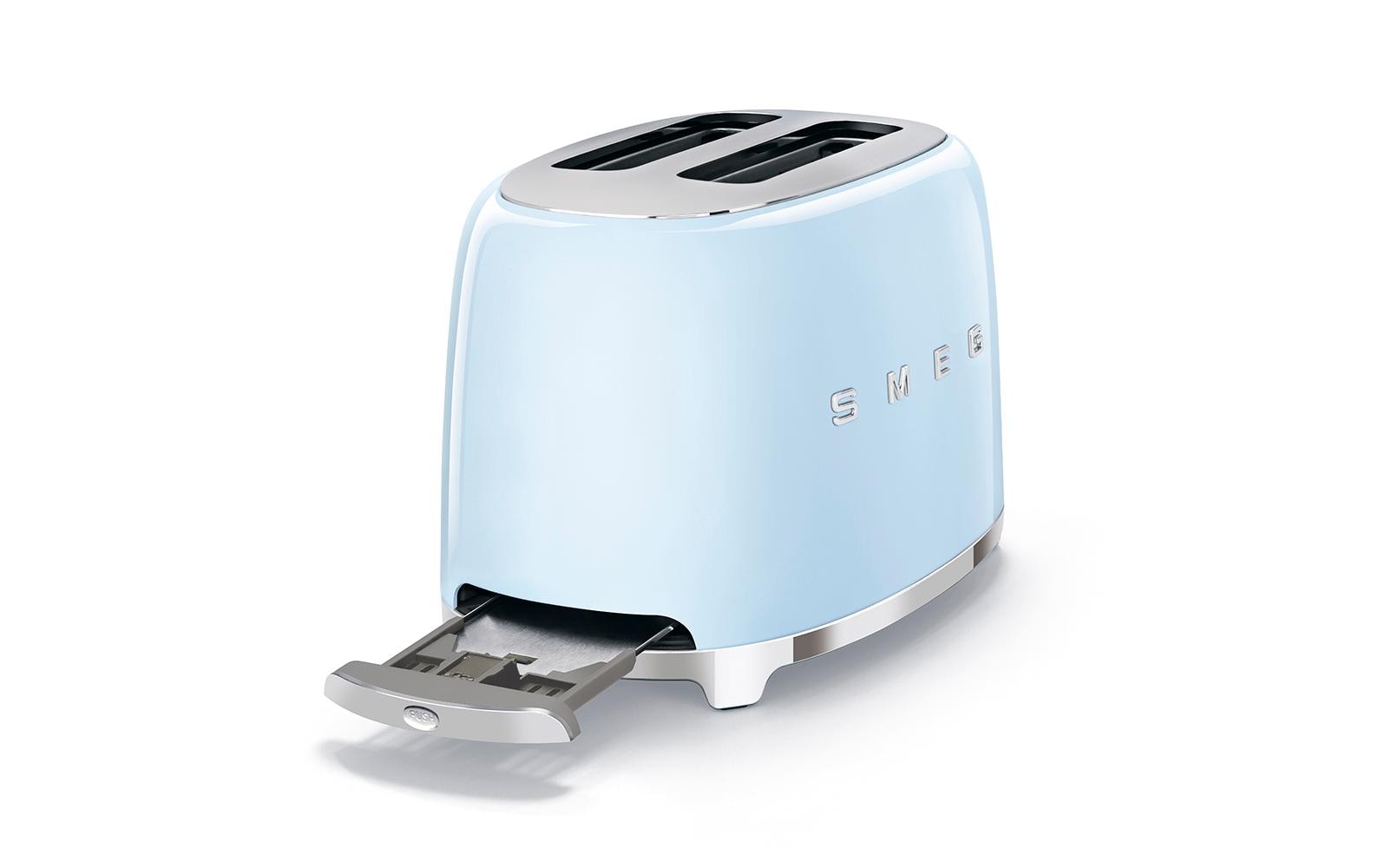 Toaster 50'S RETRO STYLE TSF01PBEU Hellblau - MEGART