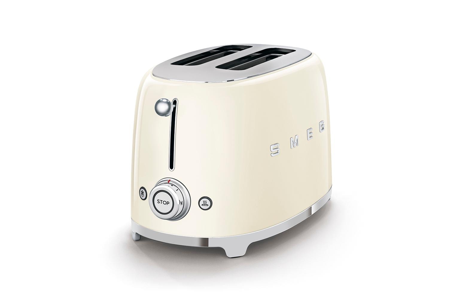 Toaster 50'S RETRO STYLE TSF01CREU Crème - MEGART