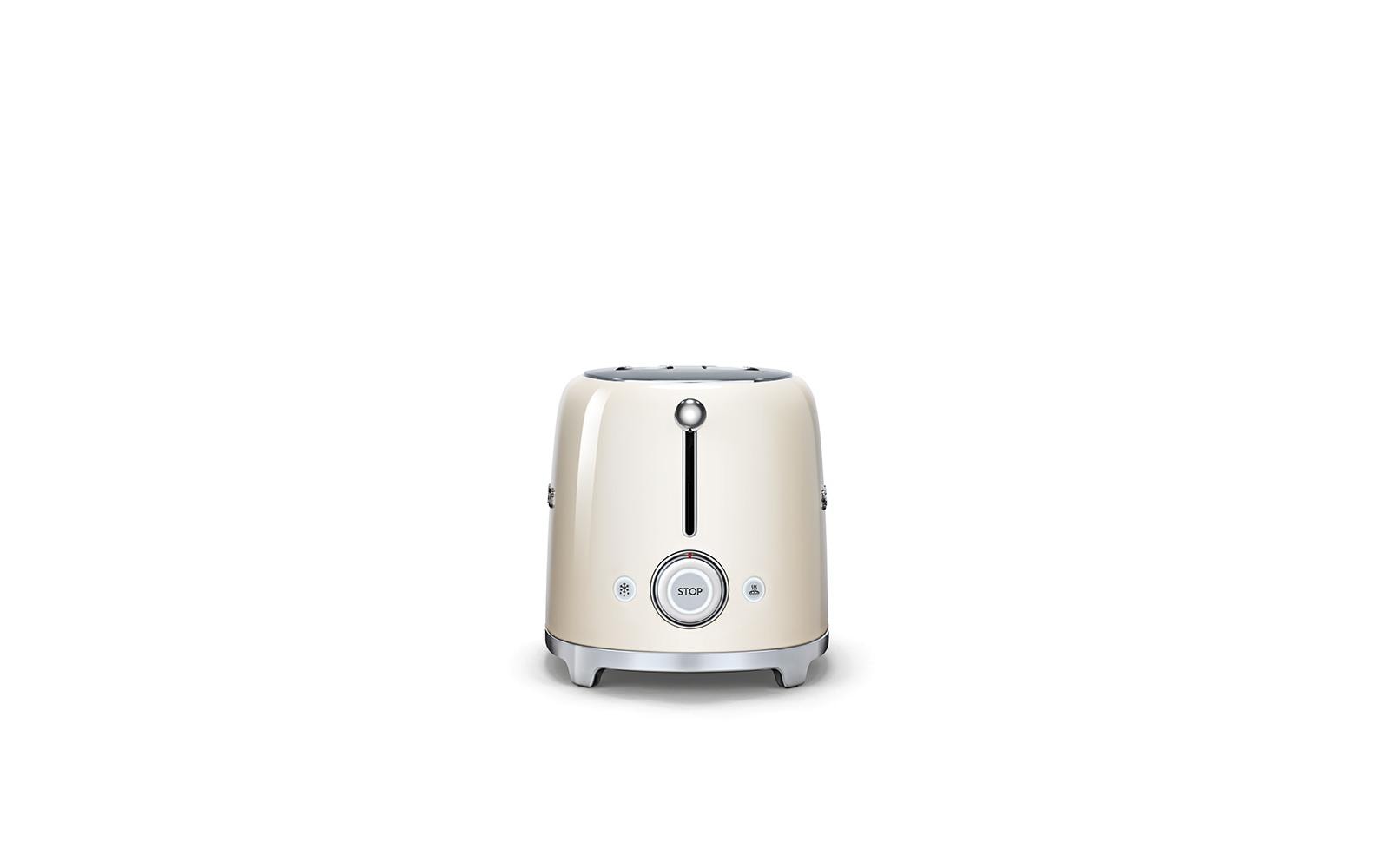 Toaster 50'S RETRO STYLE TSF01CREU Crème - MEGART