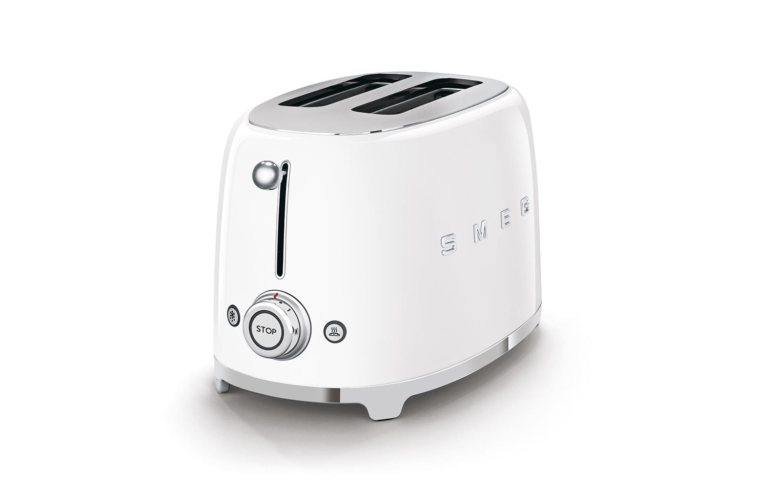 Toaster 50's Retro Style TSF01WHEU Weiss - MEGART