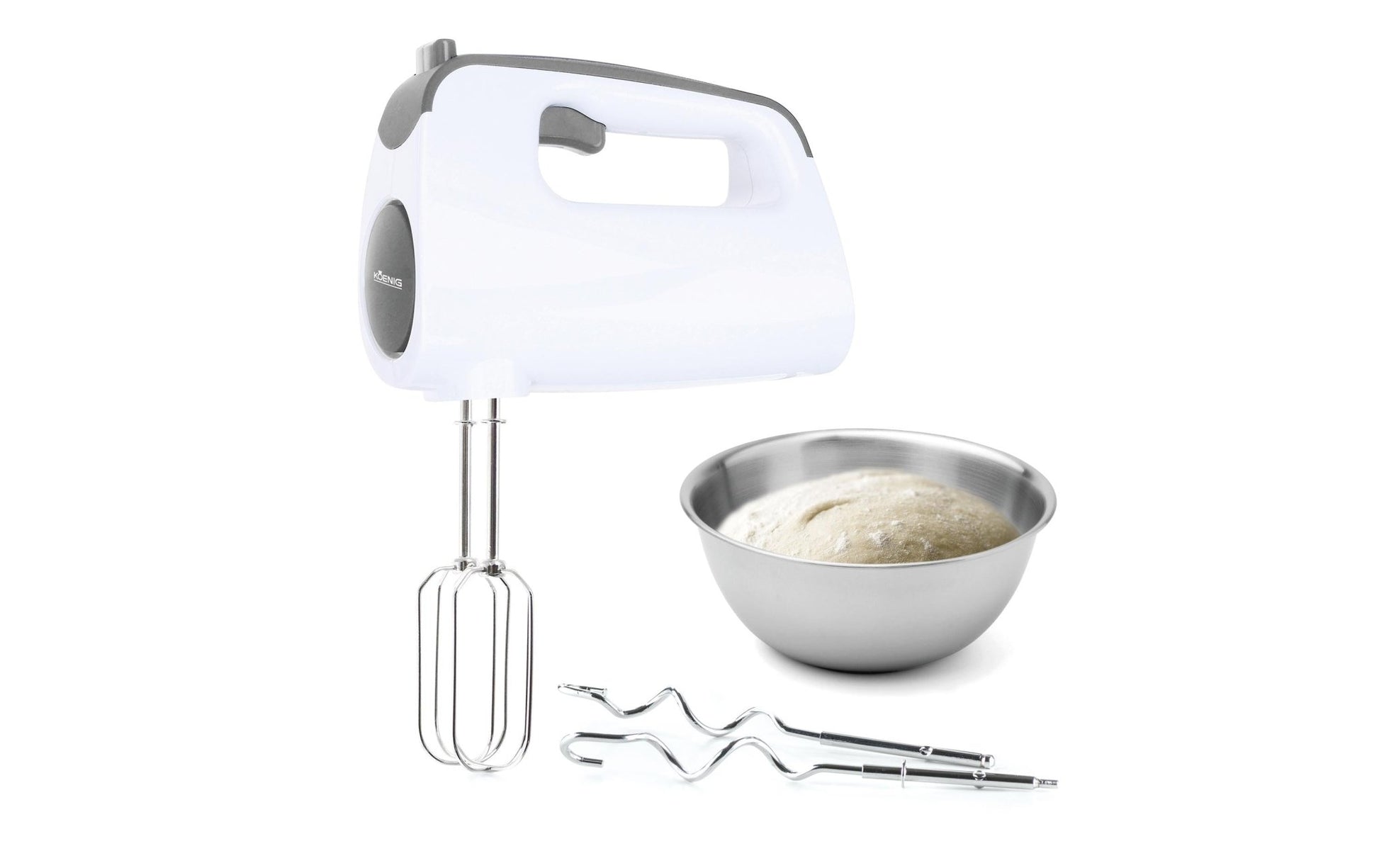 Handmixer 4 - in - 1 Weiss - MEGART