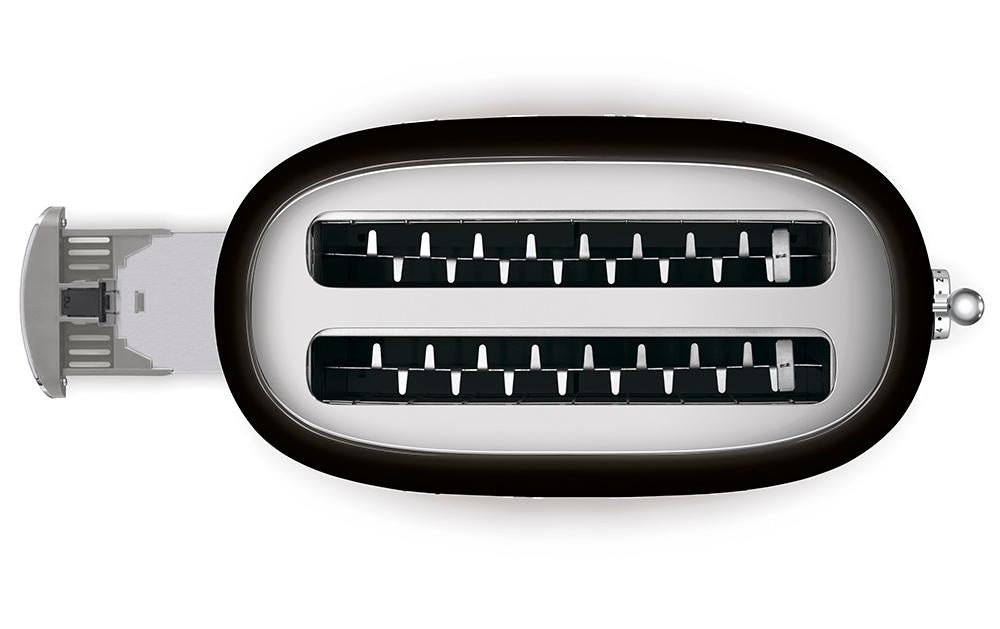 Toaster 50's Style TSF02BLEU Schwarz - MEGART