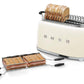 Toaster 50's Style TSF02CREU Crème - MEGART