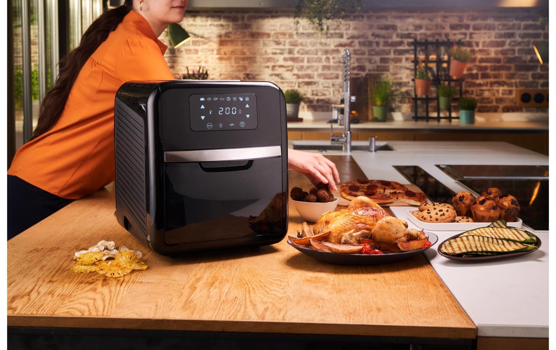 Heissluft - Fritteuse Easy Fry Oven & Grill FW5018 1.7 kg - MEGART