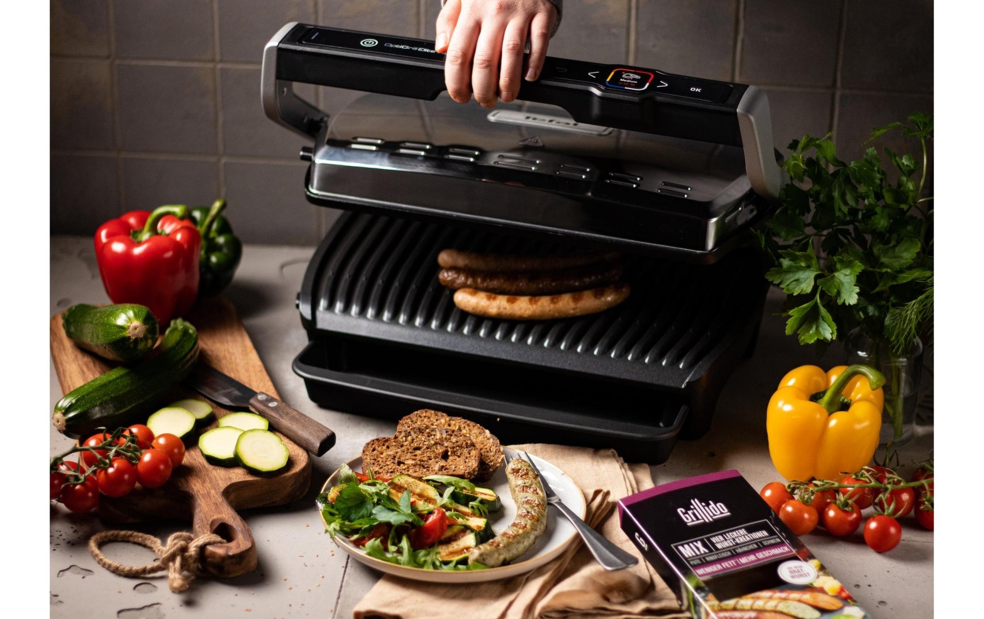 Kontaktgrill Optigrill Elite XL GC760D12 2200 W - MEGART