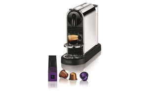 Kaffeemaschine Nespresso CitiZ Platinum EN220.M Silber - MEGART
