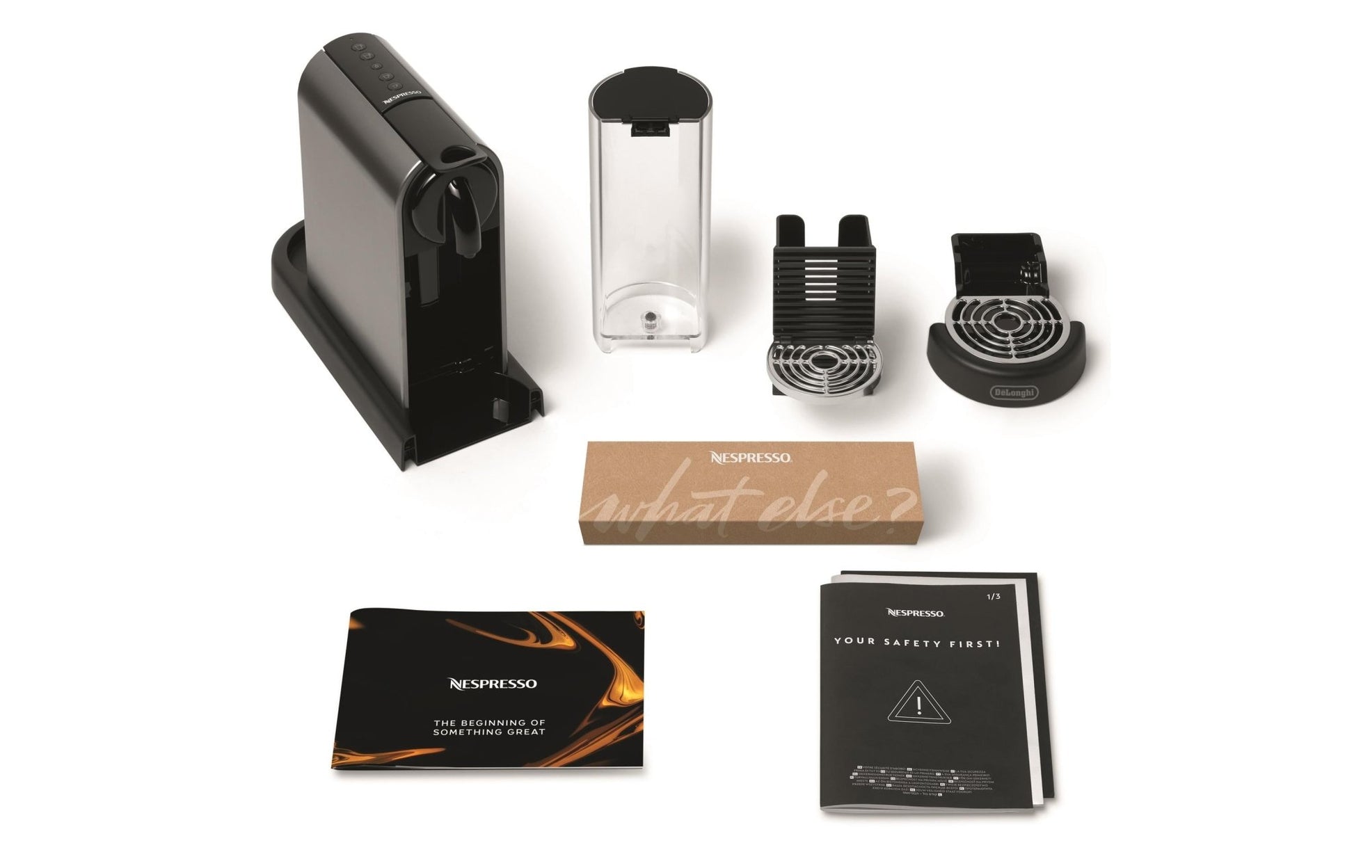 Kaffeemaschine Nespresso Citiz Platinum EN220.T Grau - MEGART
