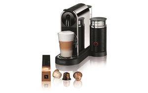 Kaffeemaschine Nespresso CitiZ Platinum&Milk EN330.M Silber - MEGART