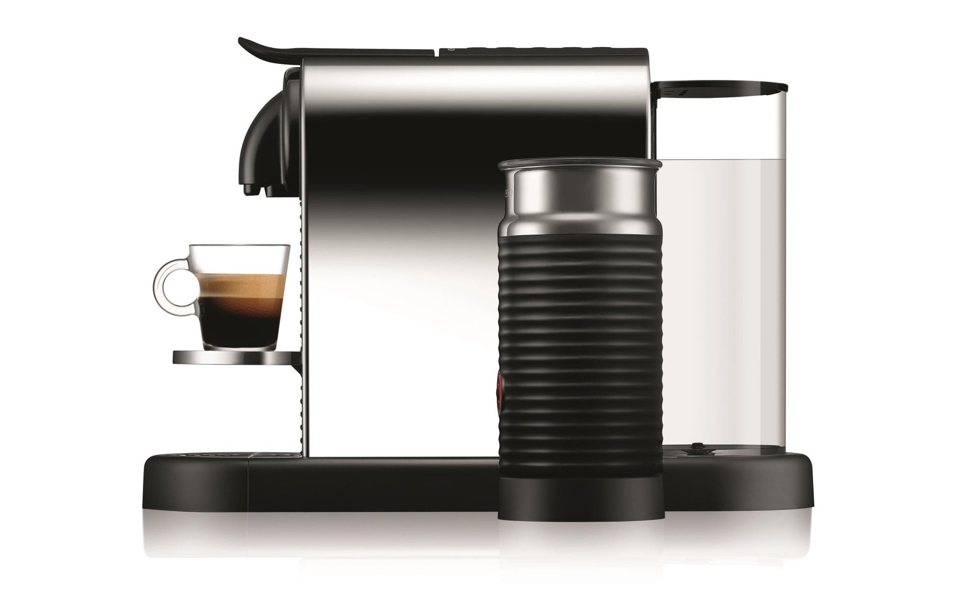 Kaffeemaschine Nespresso CitiZ Platinum&Milk EN330.M Silber - MEGART