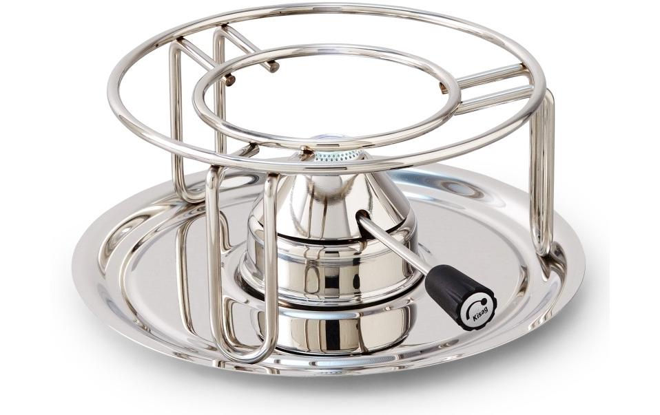 Fondue - Rechaud Classic Silber - MEGART