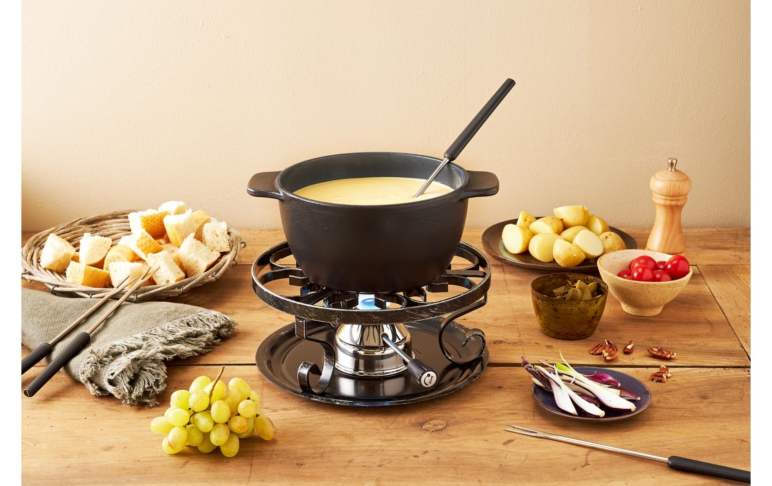 Fondue - Rechaud Rustica Schwarz - MEGART