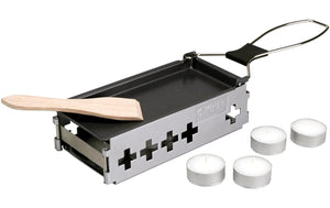 Teelicht - Raclette Candle light to go Silber - MEGART